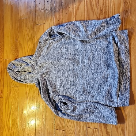 Under Armour medium gray/black striped zip up hoodie - Picture 13 of 15